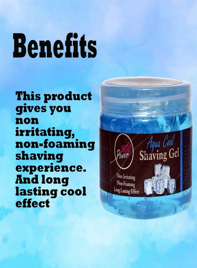 INDOPOWER® C176-AQUA COOL SHAVING GEL 200g. - Image 3